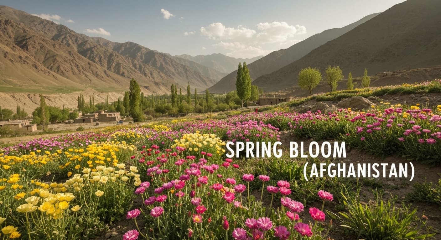 Spring Bloom (Afghanistan) — Seasonal