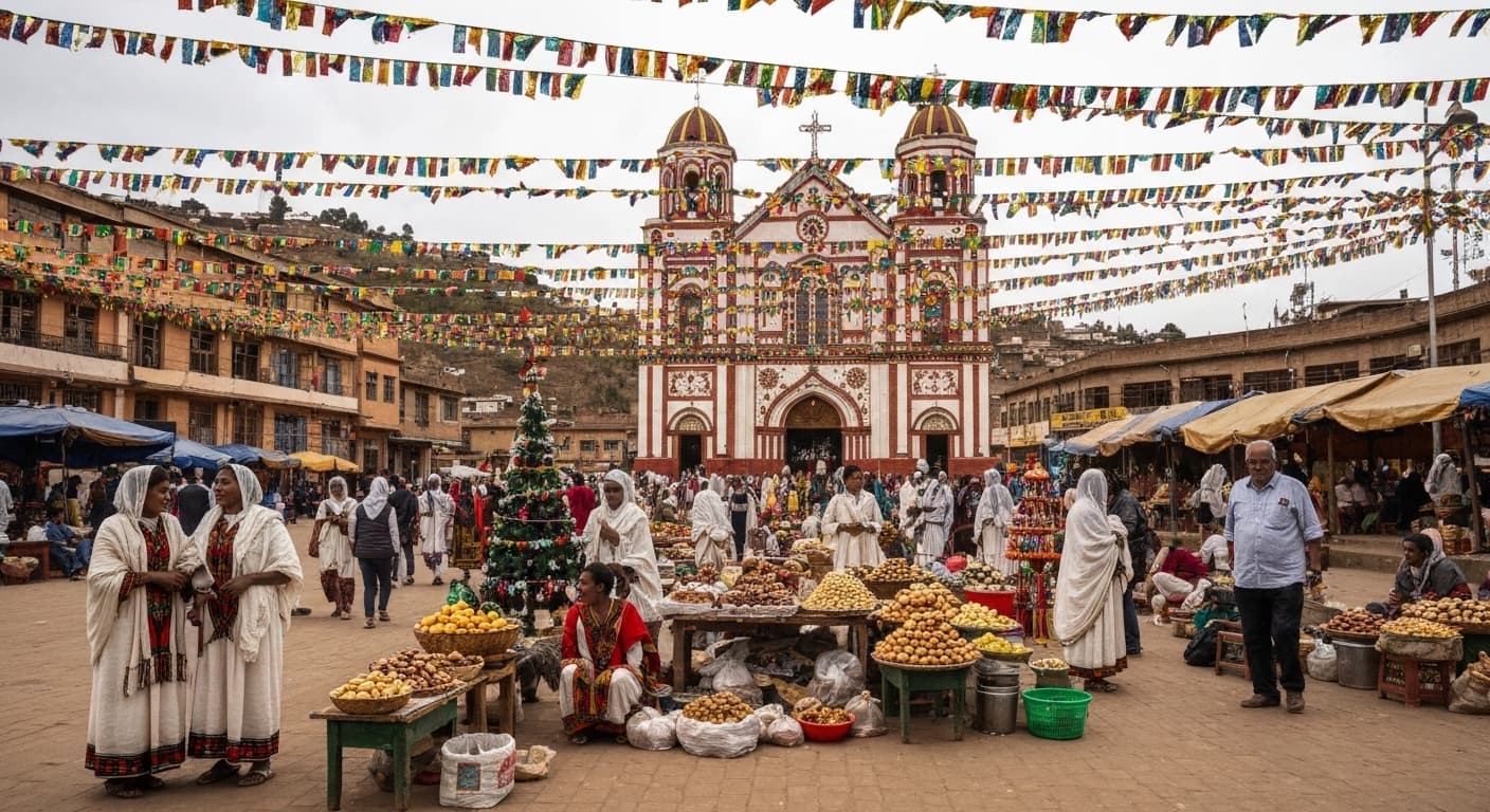 Ethiopian Christmas (Genna) — Jour férié