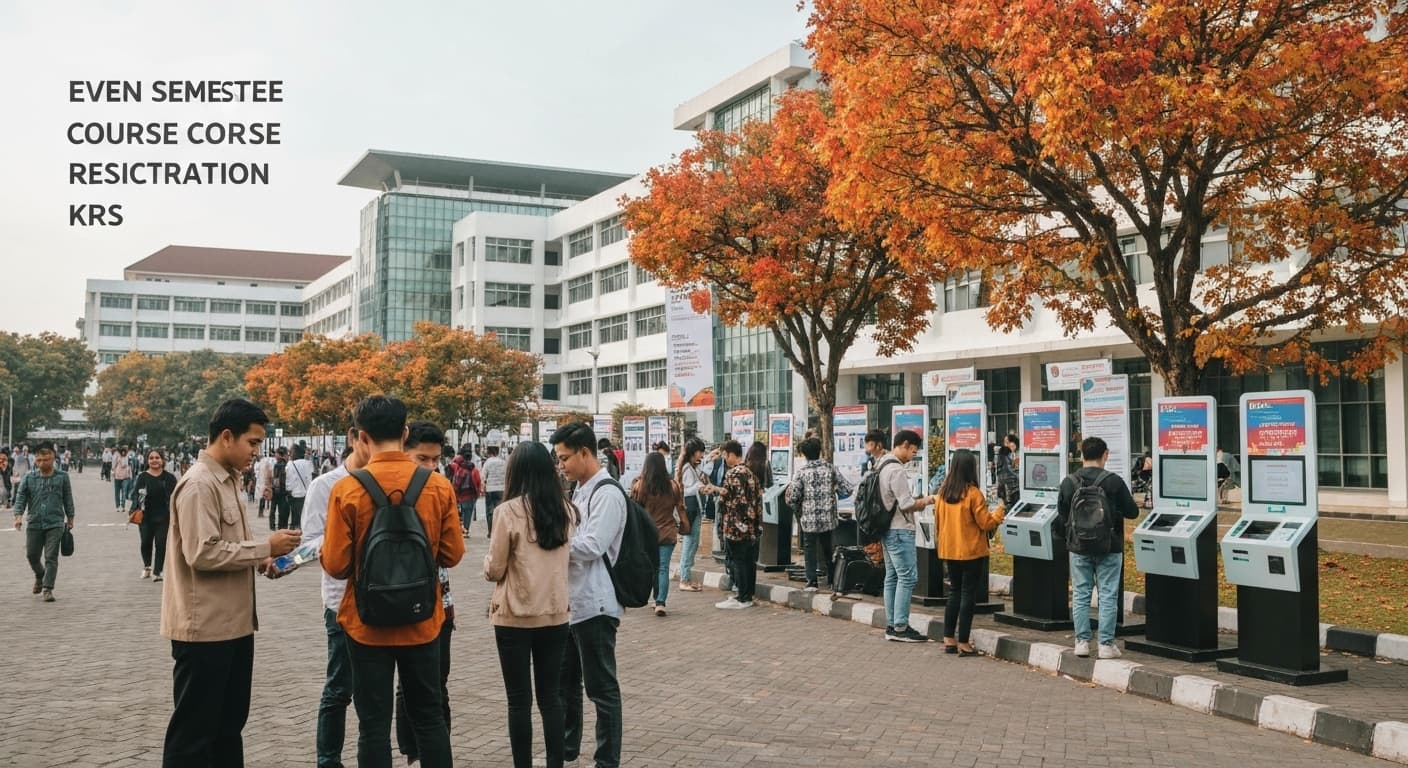 Even Semester Course Registration (KRS) — Enrollment