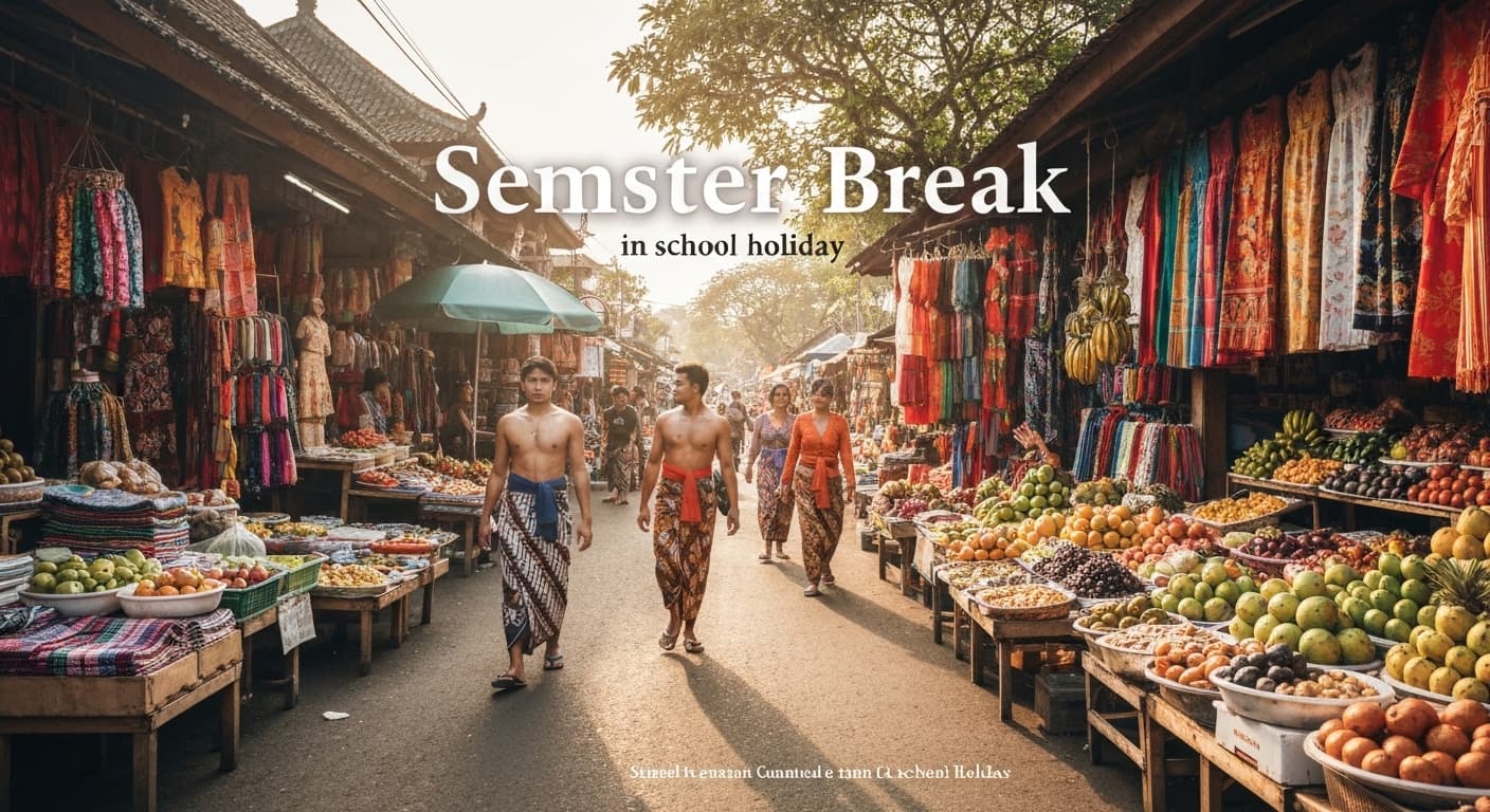 Semester Break — Holiday