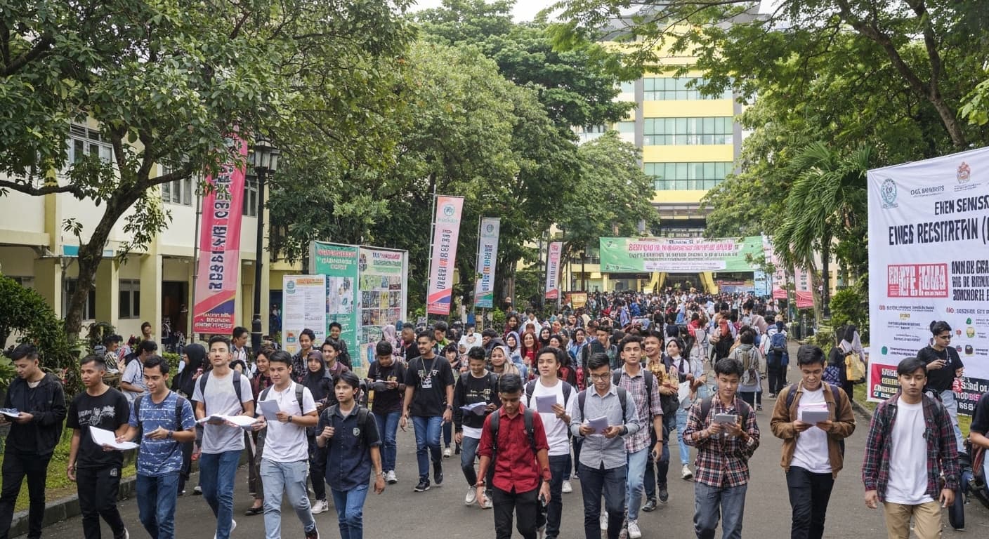 Even Semester Course Registration (KRS) — Enrollment