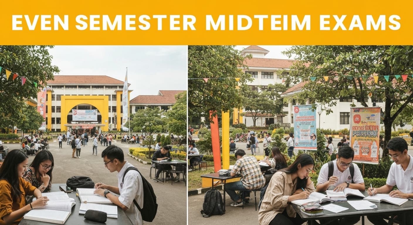 Zwischenprüfungen im geraden Semester (UTS) — Exams
