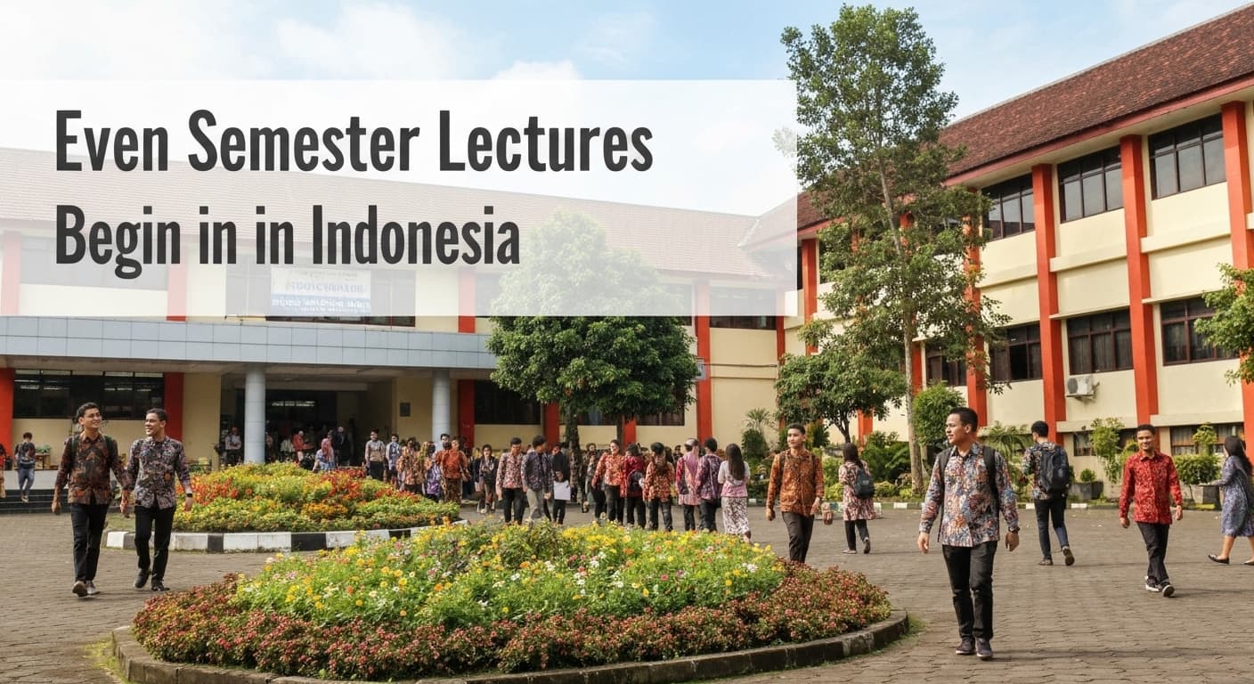 Even Semester Lectures Begin — Term Start