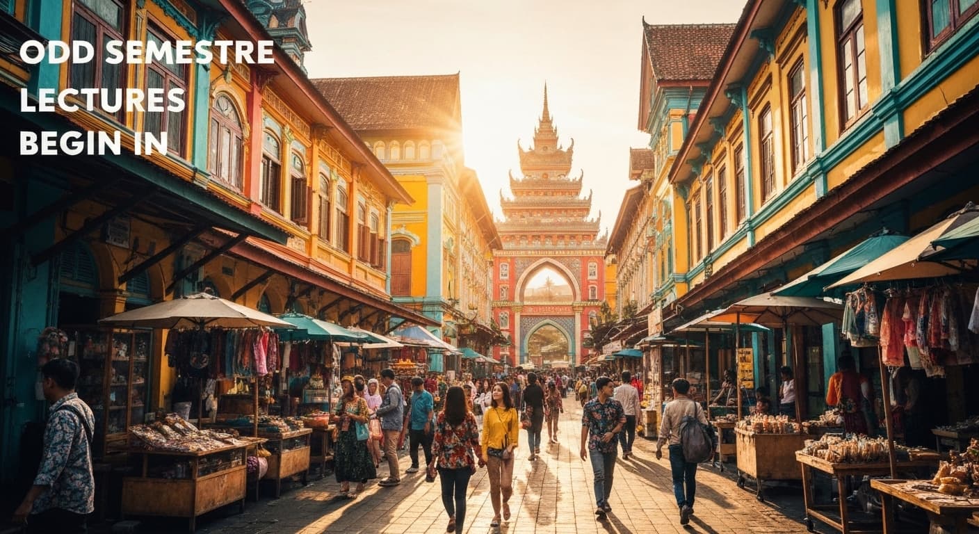 Odd Semester Lectures Begin — Term Start