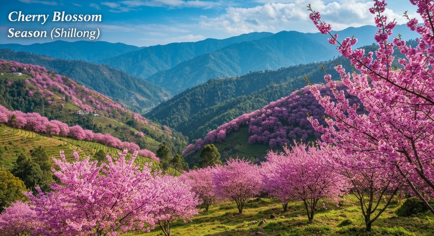 Cherry Blossom Season (Shillong) — Seasonal