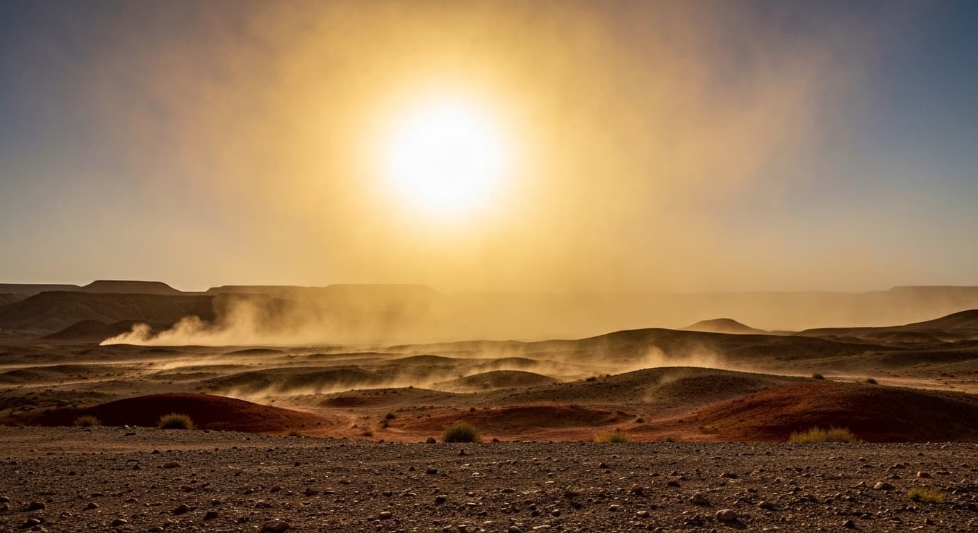 Dust Storm Season (Middle East) — Seasonal