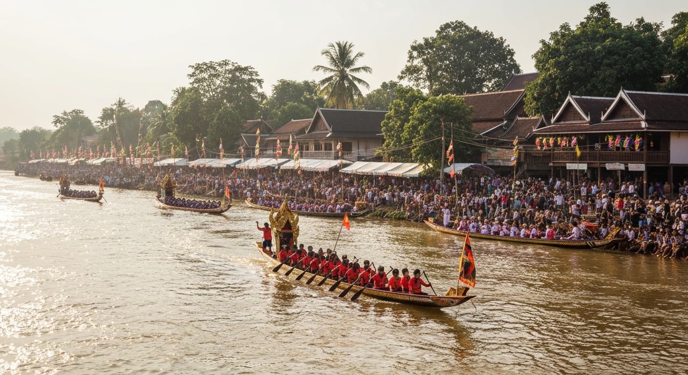 Boun Suang Heua (Boat Racing Festival) — Observance