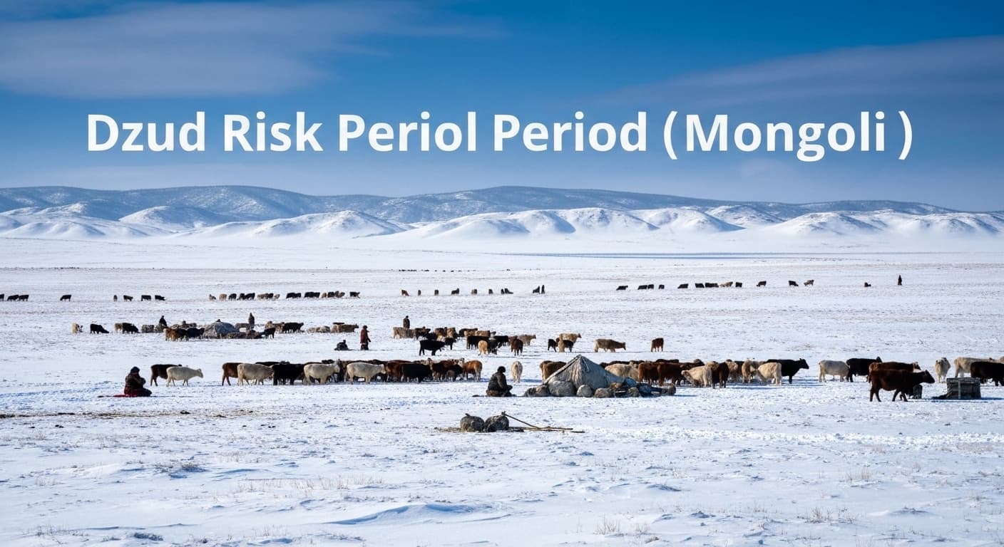 Dzud Risk Period (Mongolia) — Seasonal