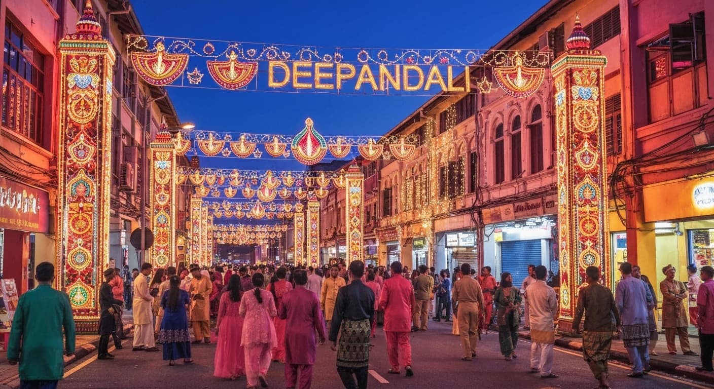 Deepavali in Little India (Brickfields) — Festival