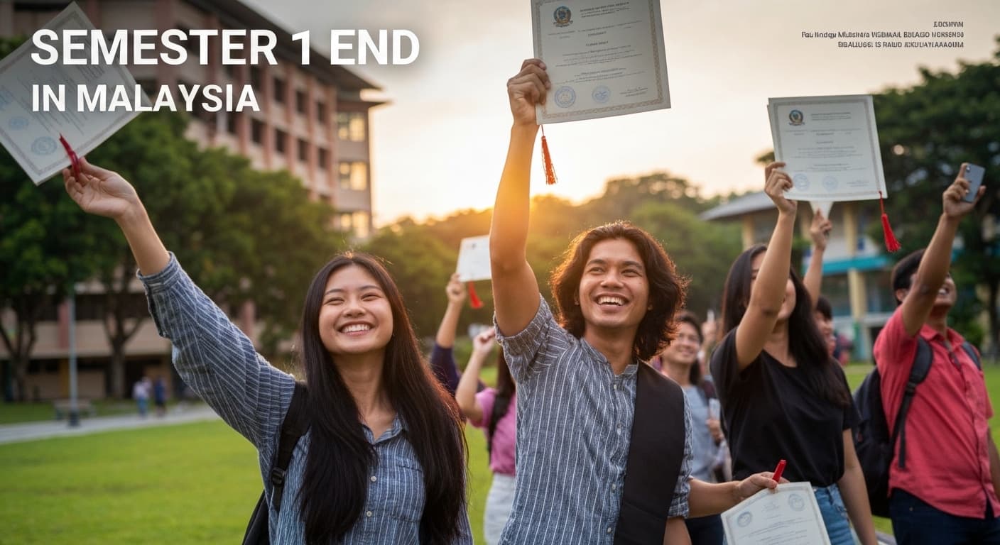 第1学期終了 — Term End