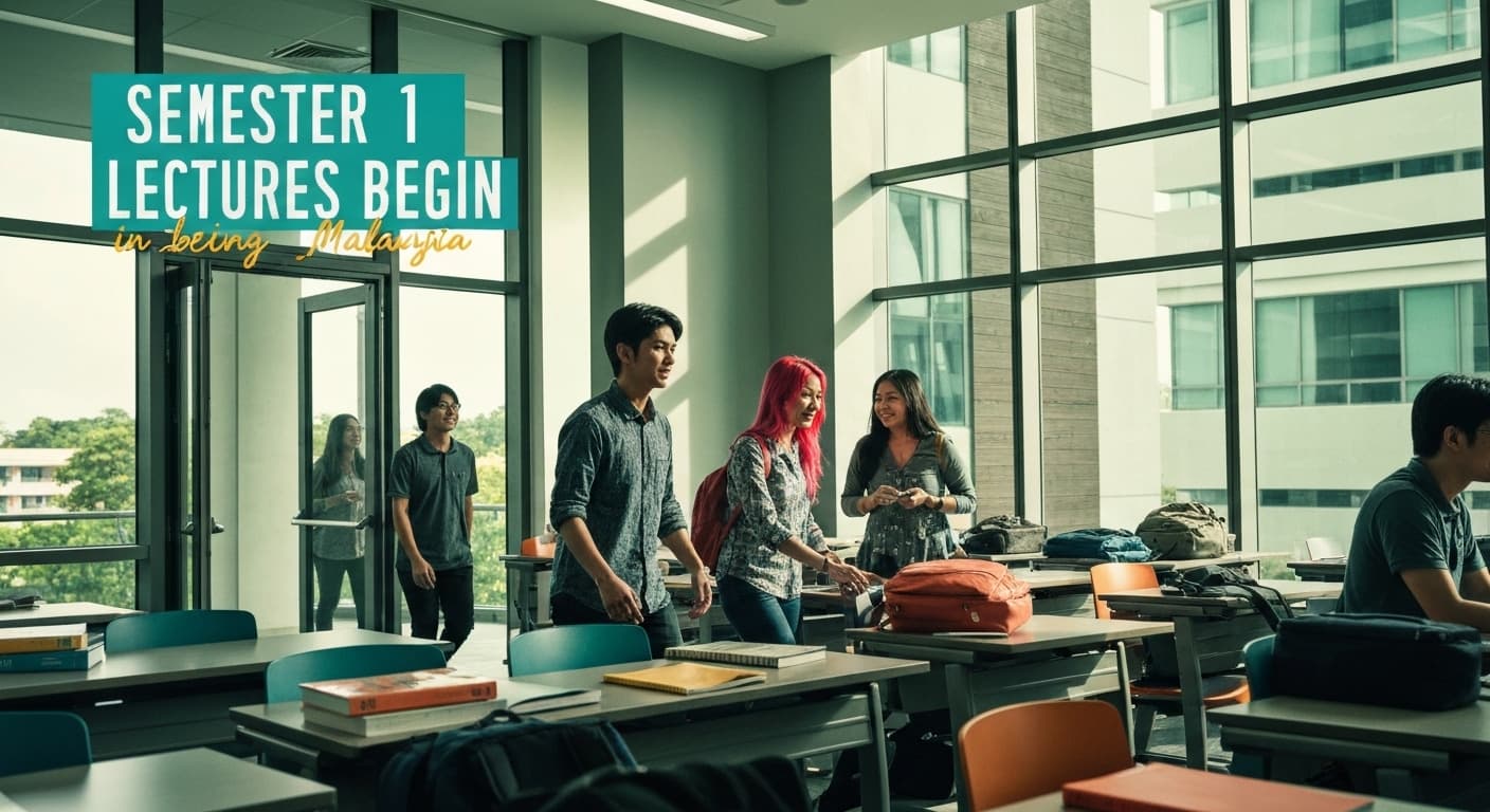 Semester 1 Lectures Begin — Term Start