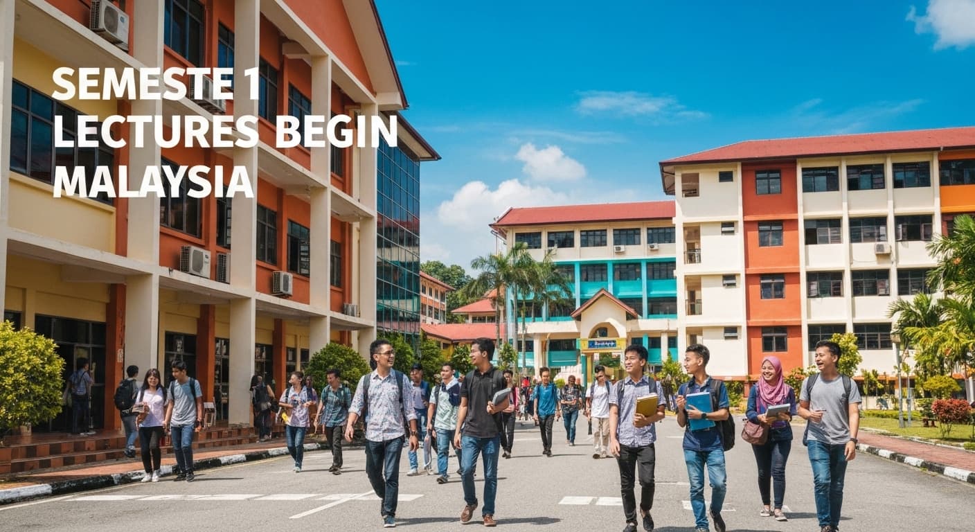 Semester 1 Lectures Begin — Term Start