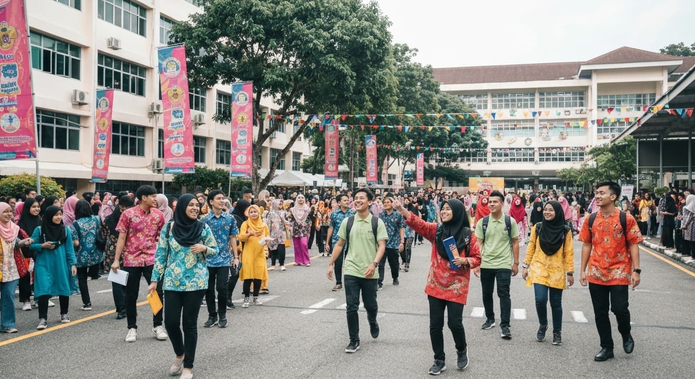 New Student Orientation (Minggu Jalinan Mesra) — Term Start