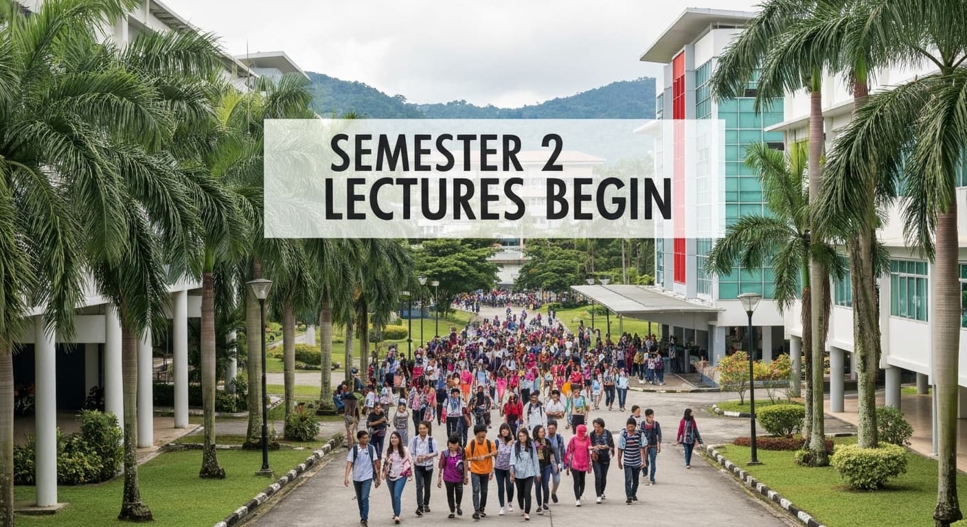 第2学期の講義開始 — Term Start