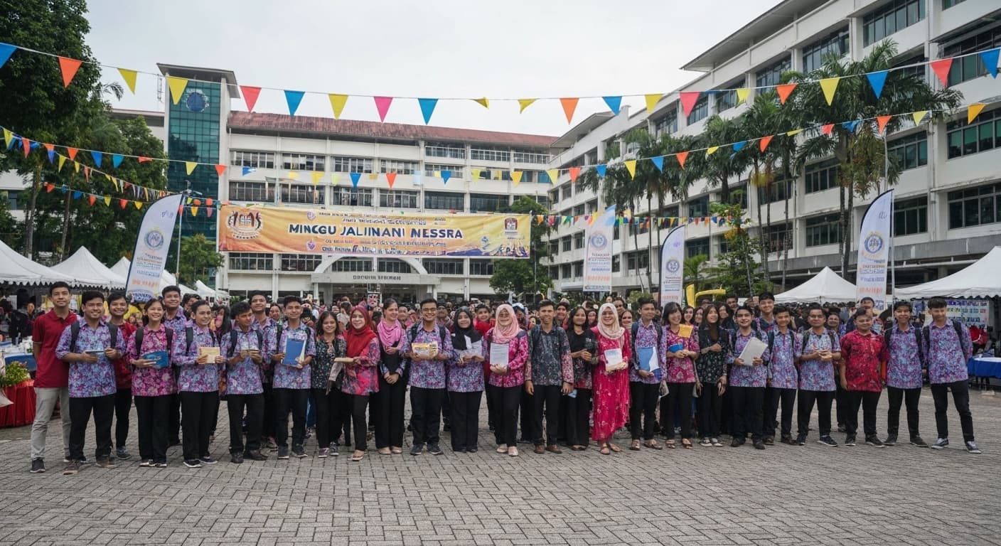 New Student Orientation (Minggu Jalinan Mesra) — Term Start