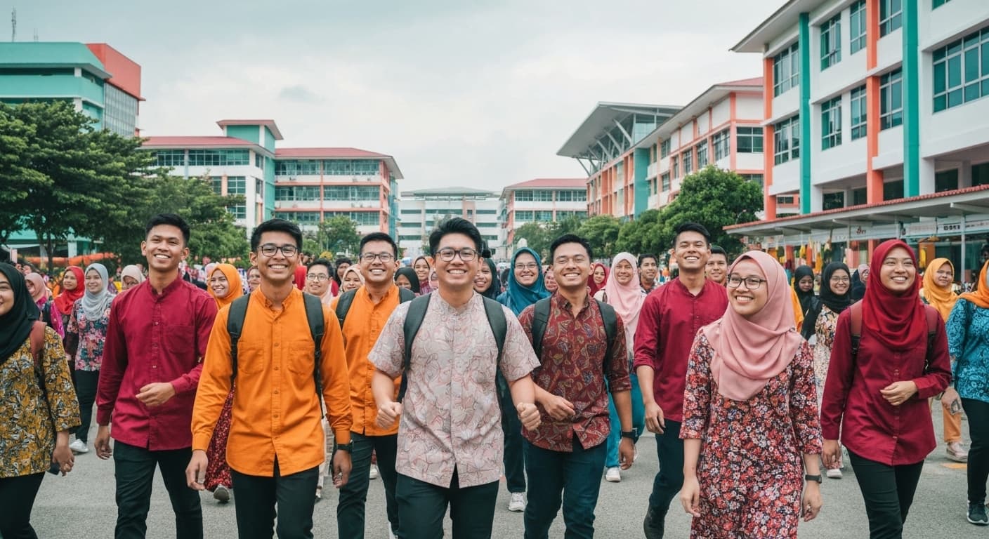 Orientation des nouveaux étudiants (Minggu Jalinan Mesra) — Term Start