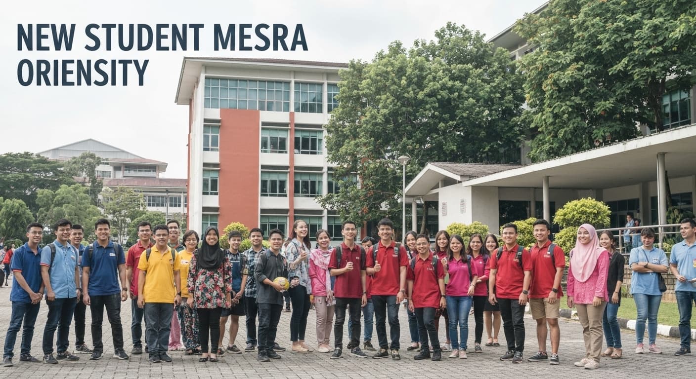 New Student Orientation (Minggu Jalinan Mesra) — Term Start
