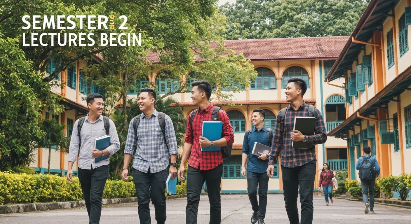 第2学期の講義開始 — Term Start