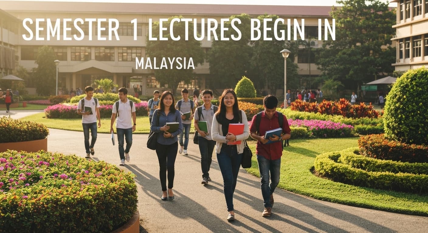 Semester 1 Lectures Begin — Term Start