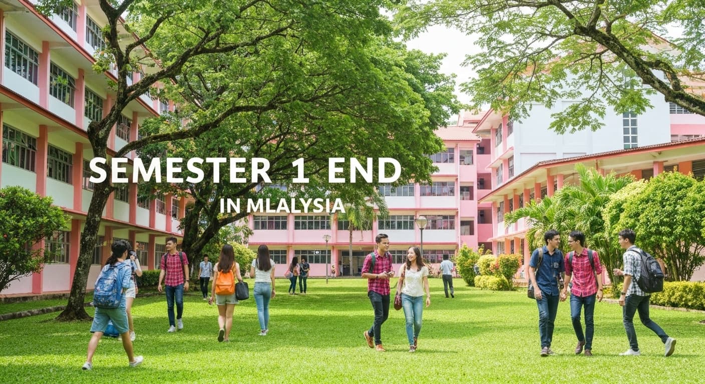 Ende des 1. Semesters — Term End