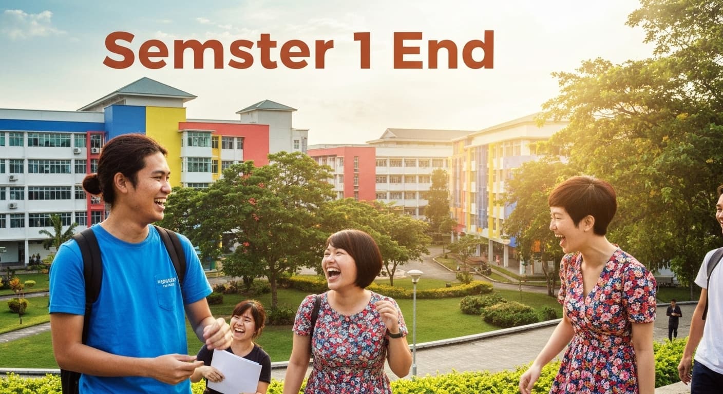 第1学期終了 — Term End