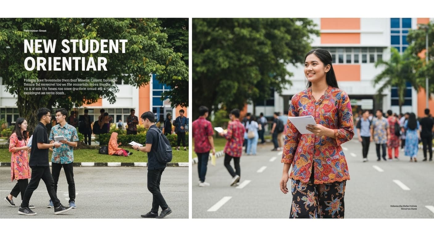 New Student Orientation (Minggu Jalinan Mesra) — Term Start