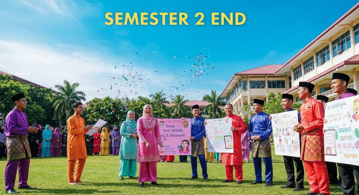 第2学期終了 — Term End