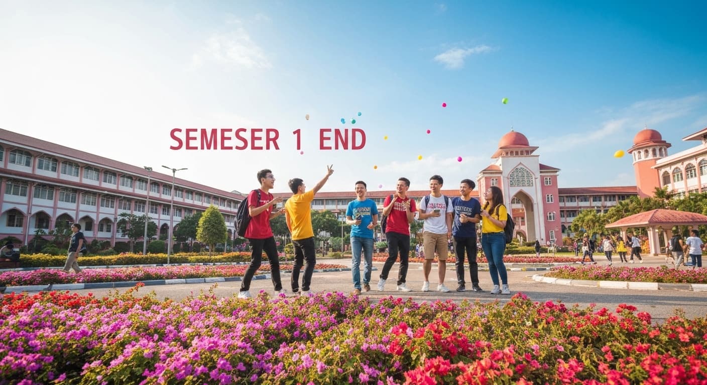 第1学期終了 — Term End