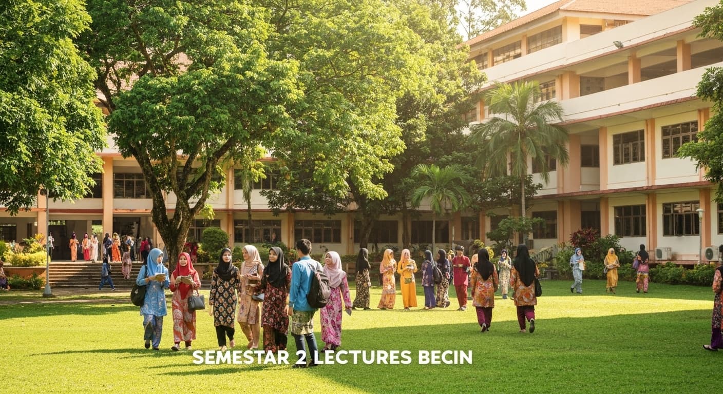 第2学期の講義開始 — Term Start