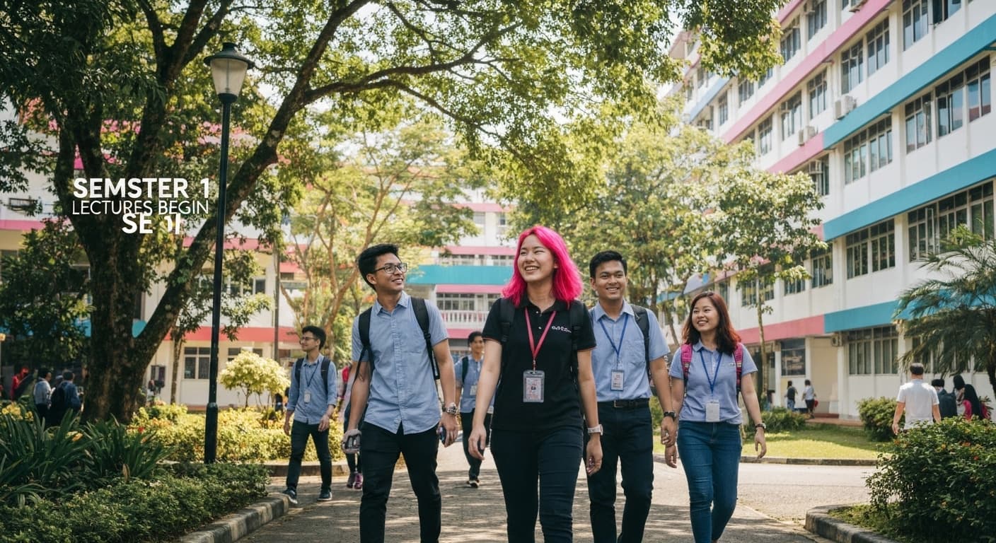 Semester 1 Lectures Begin — Term Start