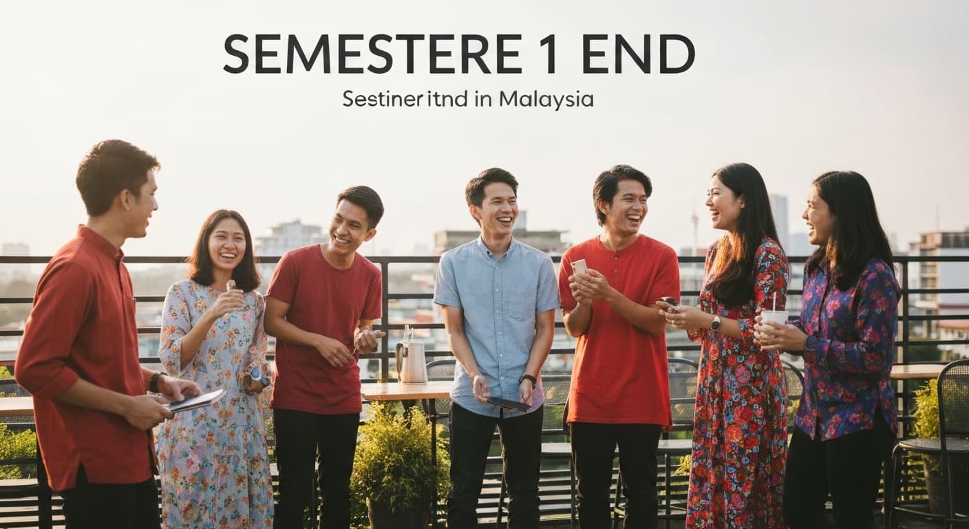 第1学期終了 — Term End