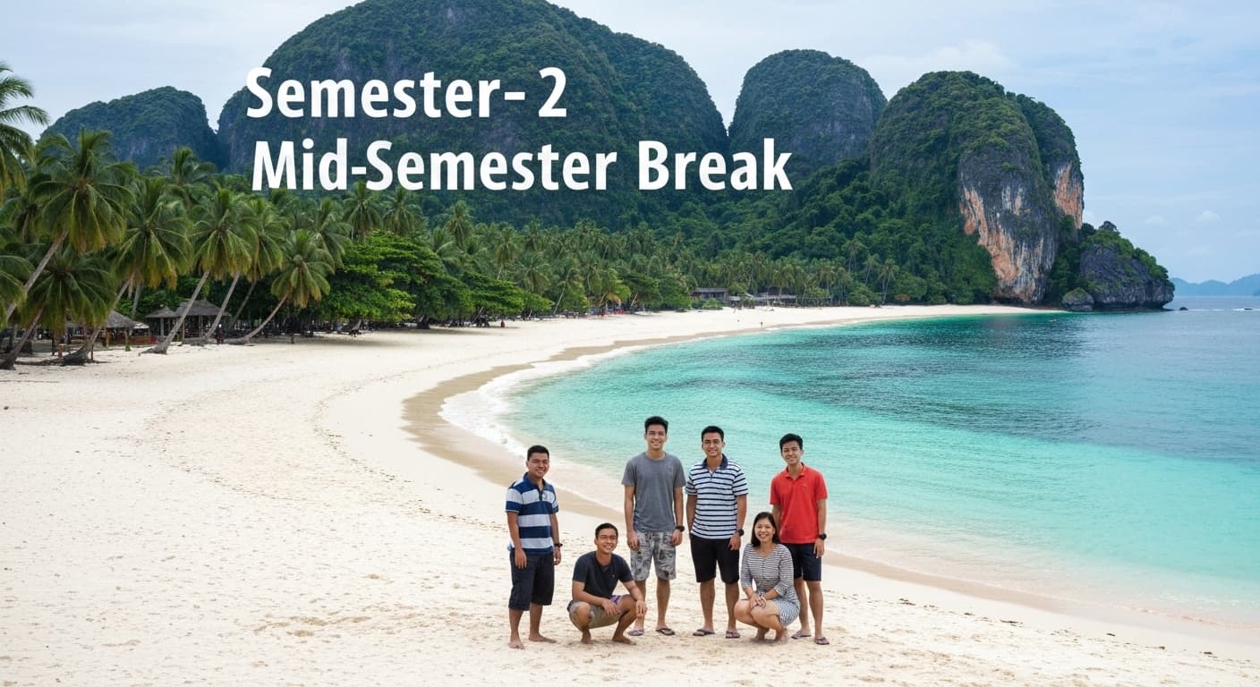 第2学期中間休暇 — Holiday