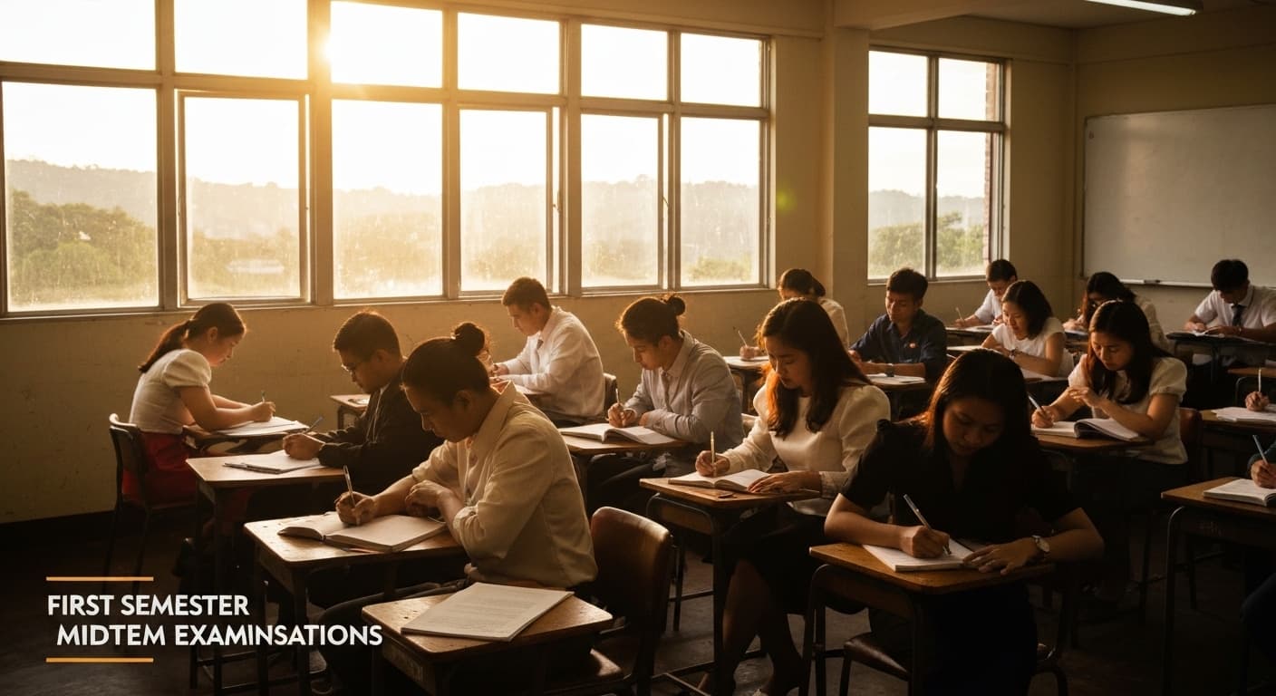First Semester Midterm Examinations — Exams