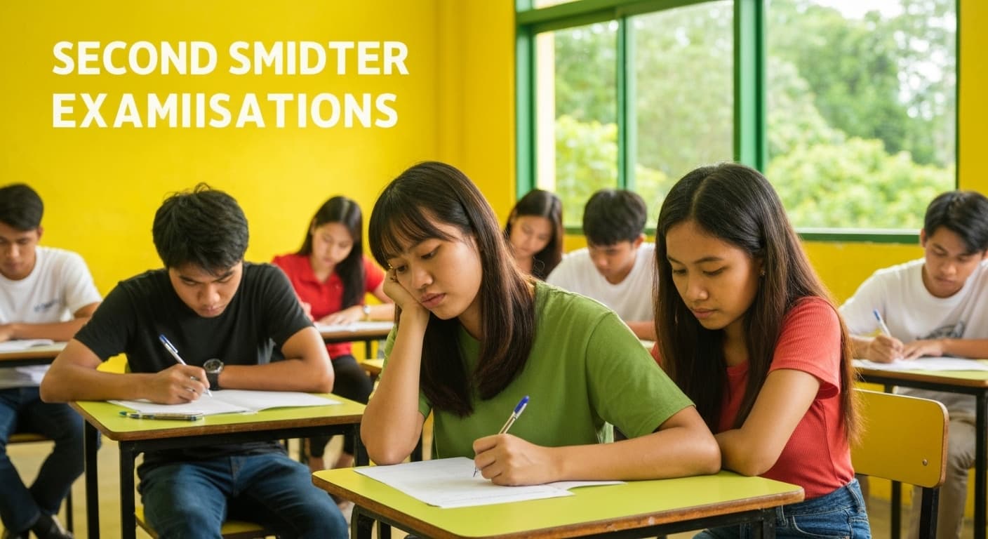 Zwischenprüfungen des zweiten Semesters — Exams