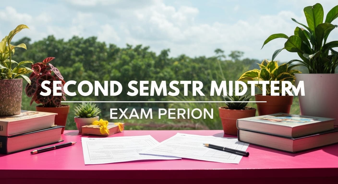 Zwischenprüfungen des zweiten Semesters — Exams