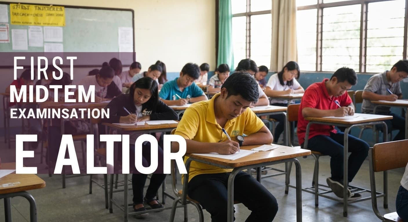 第1学期中間試験 — Exams