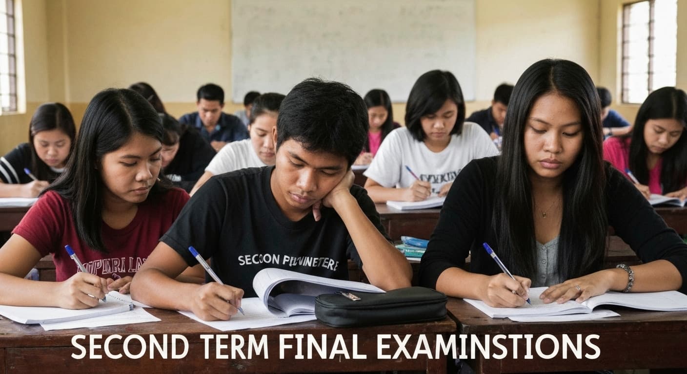 第2学期期末試験 — Exams