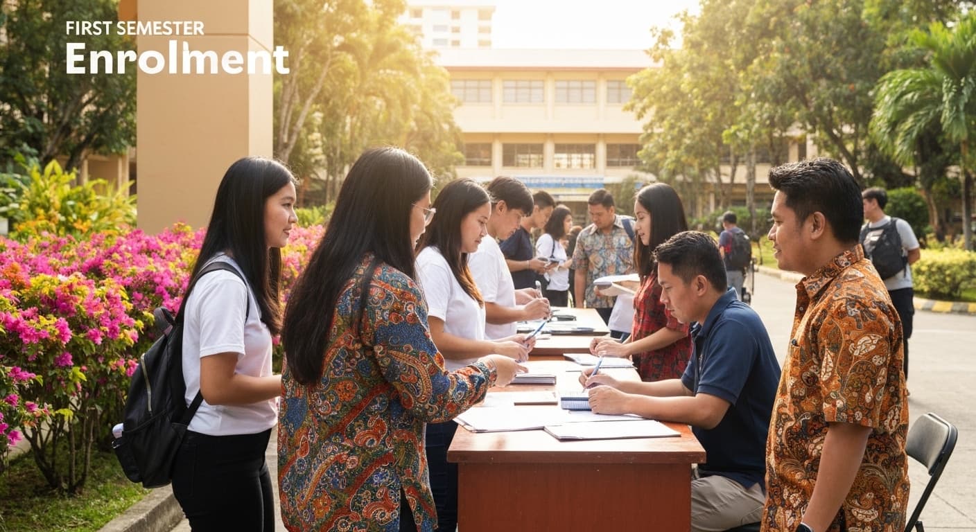 前期登録 — Enrollment