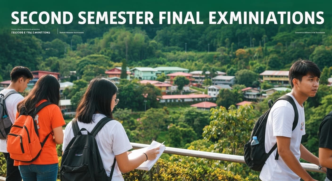 Second Semester Final Examinations — Exams