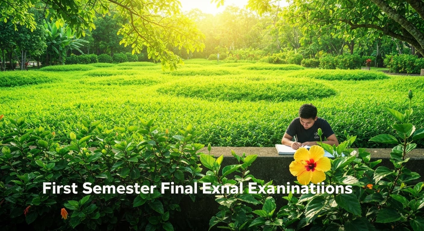 First Semester Final Examinations — Exams