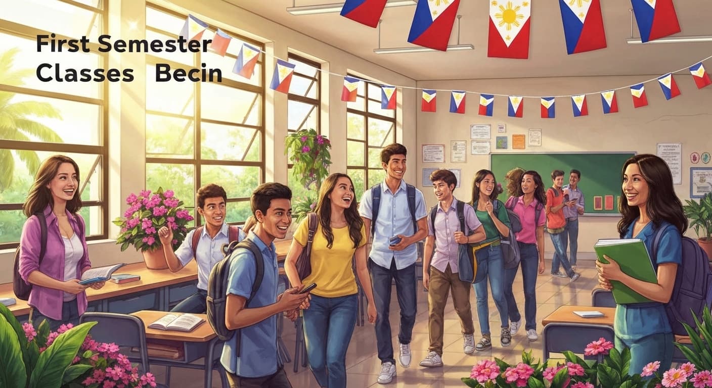 First Semester Classes Begin — Term Start