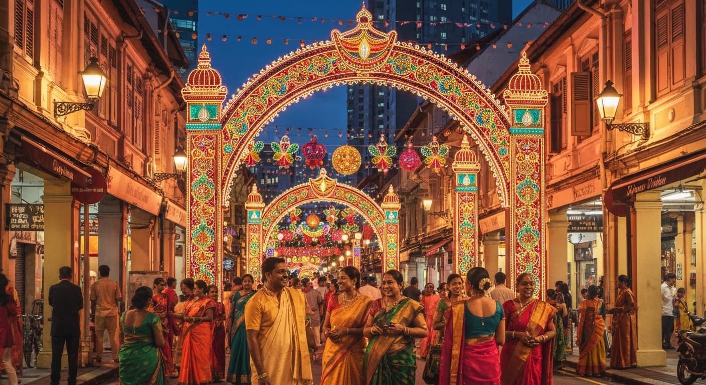 Deepavali in Little India — Festival