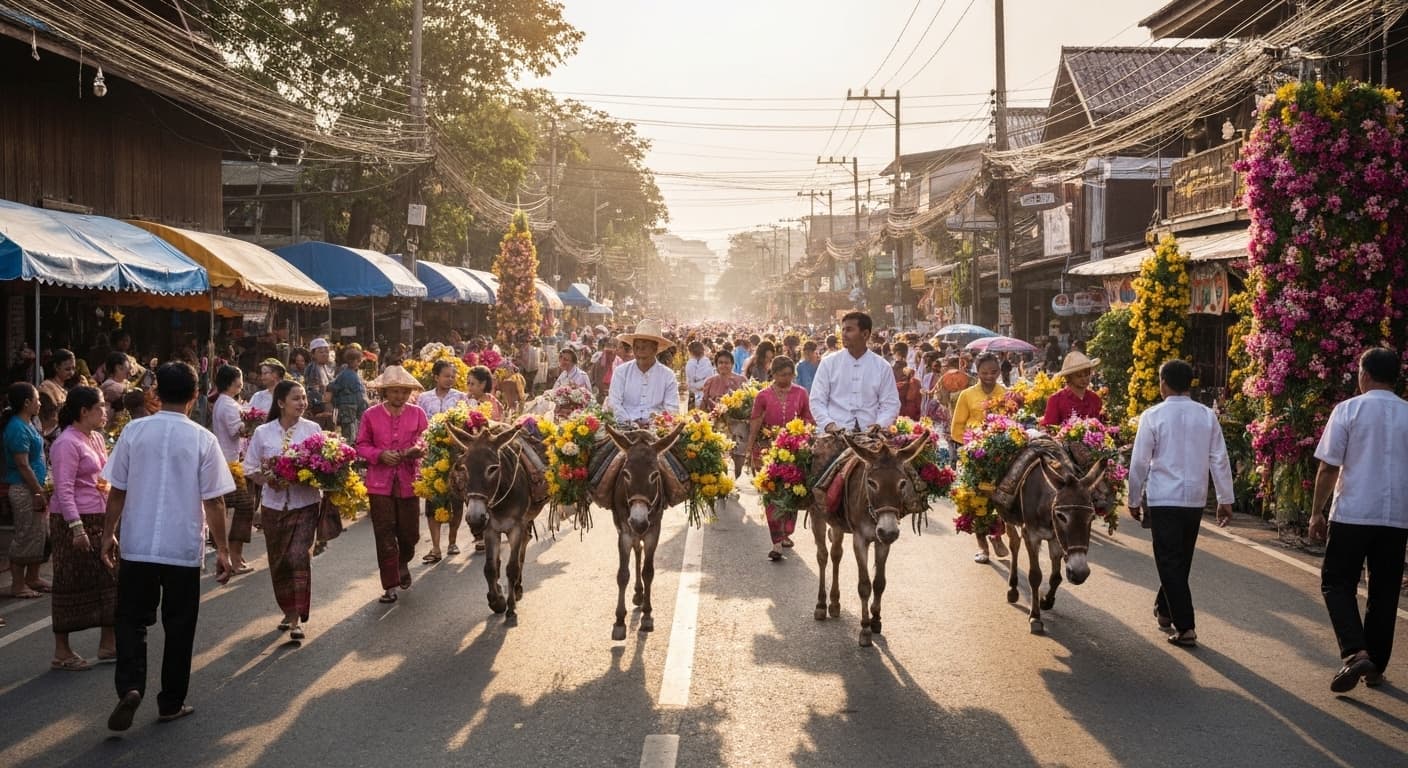 Chiang Mai Flower Festival — 文化祭