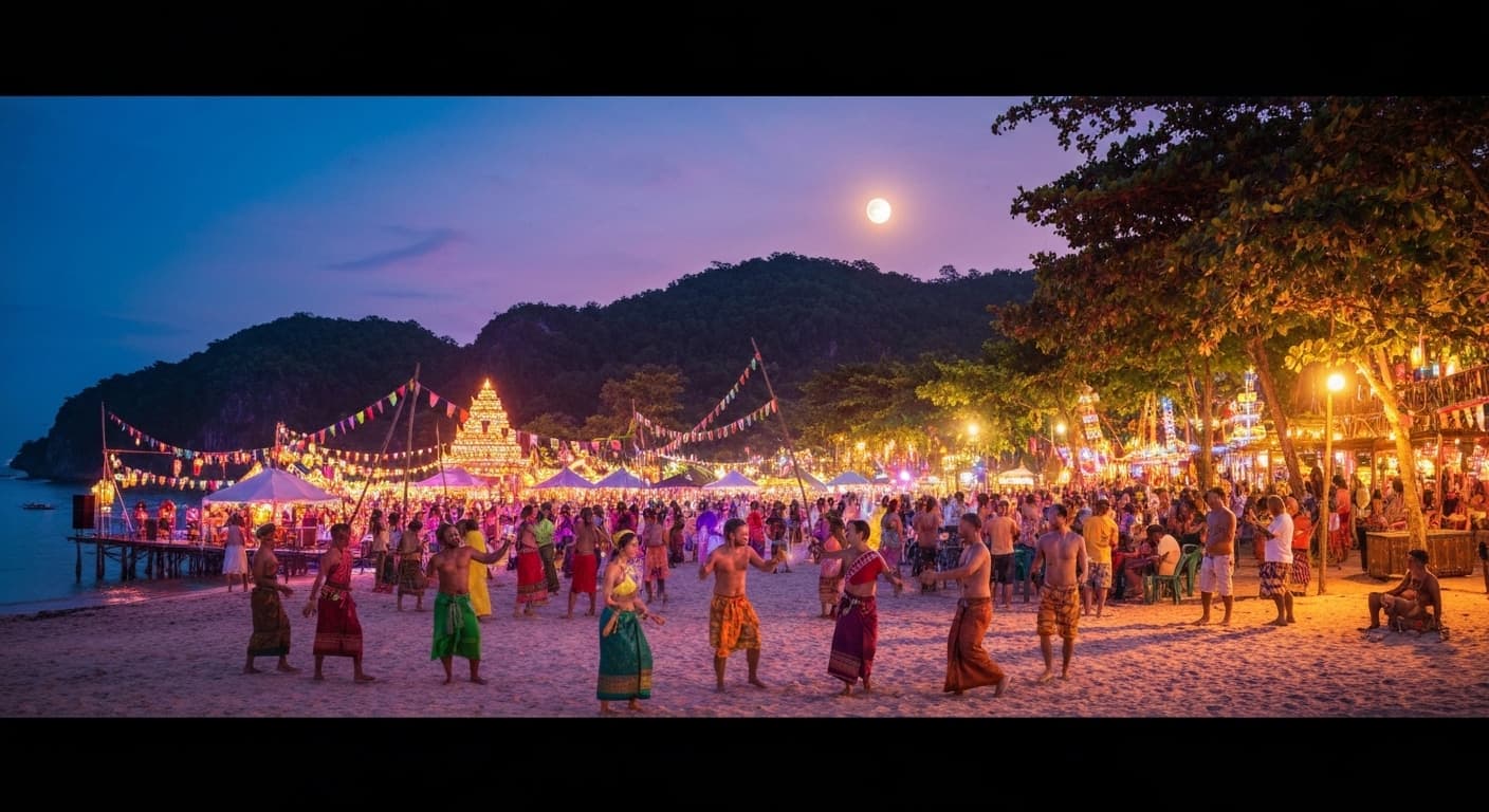 Full Moon Party (Koh Phangan) — 文化祭