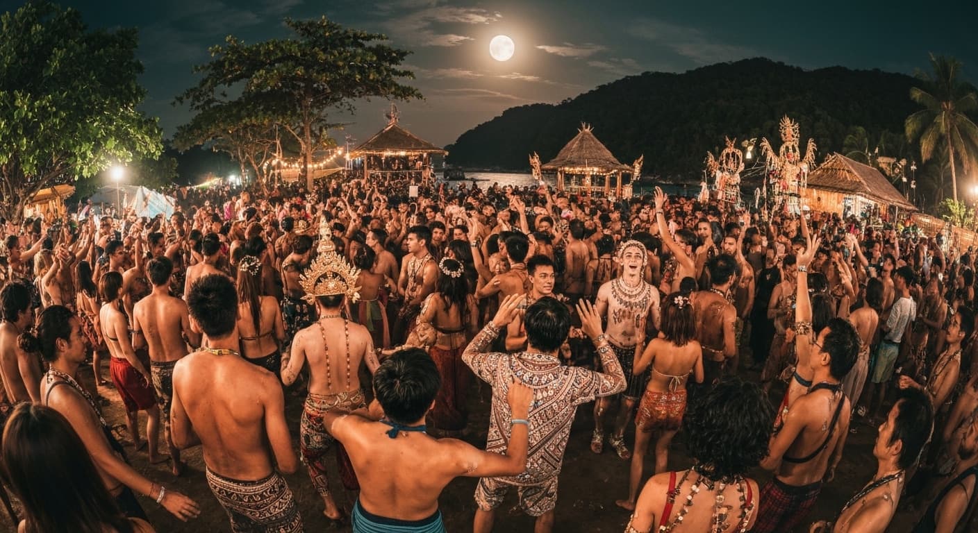 Full Moon Party (Koh Phangan) — 文化祭