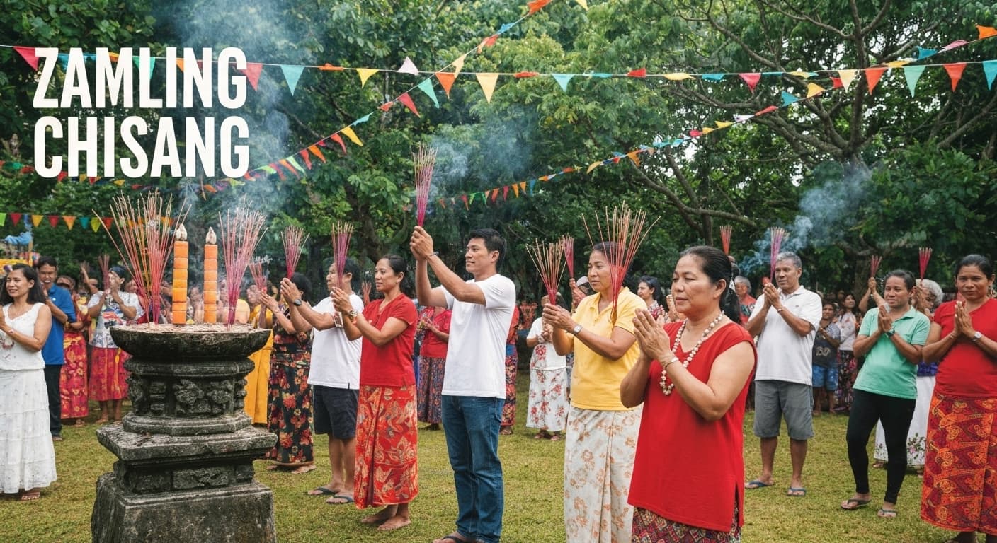 Zamling Chisang (World Incense Offering Day) — Observance