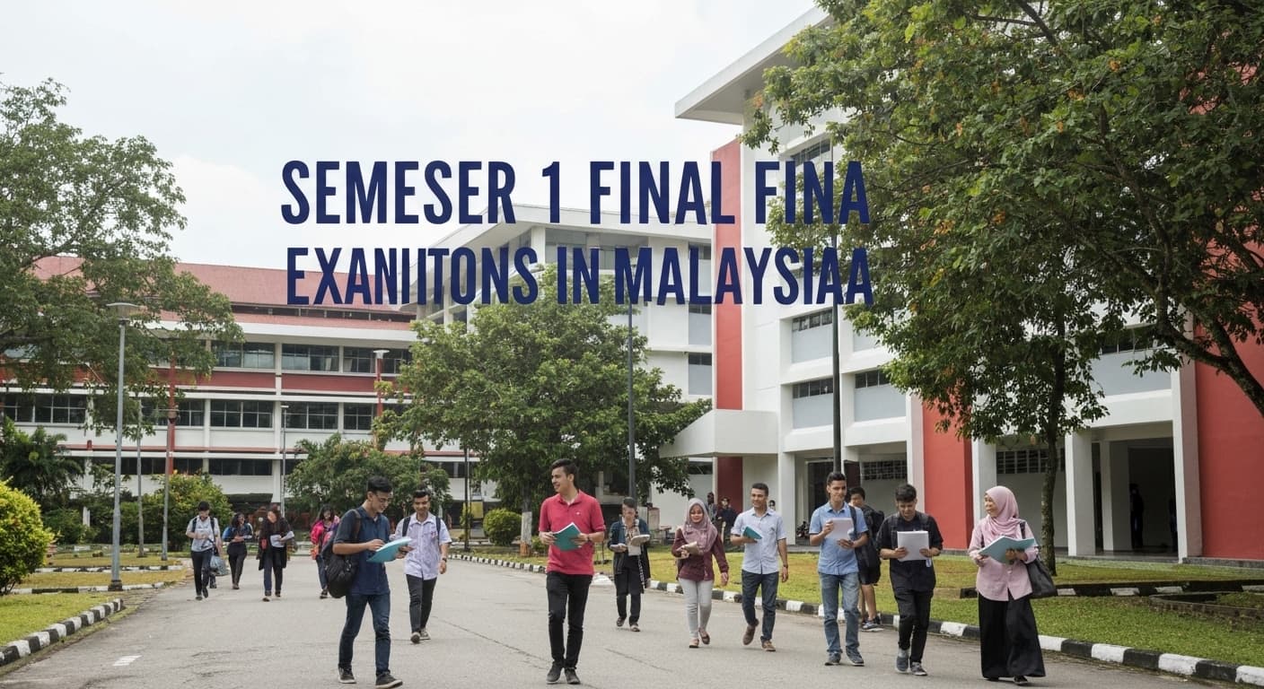Abschlussprüfungen des 1. Semesters — Exams