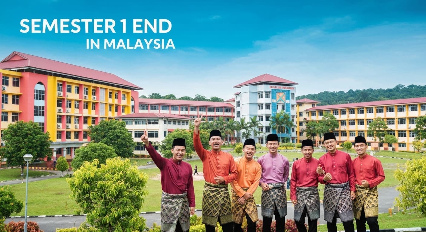 Ende des 1. Semesters — Term End