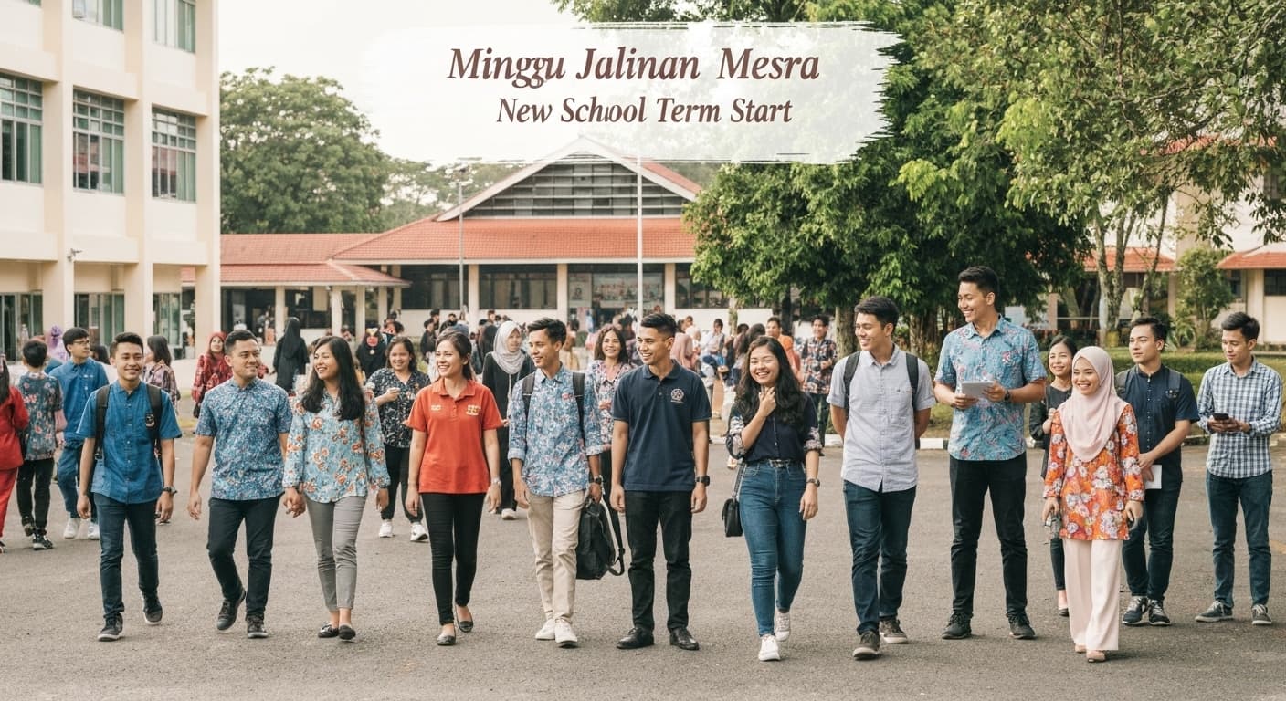 Orientierung für neue Studierende (Minggu Jalinan Mesra) — Term Start