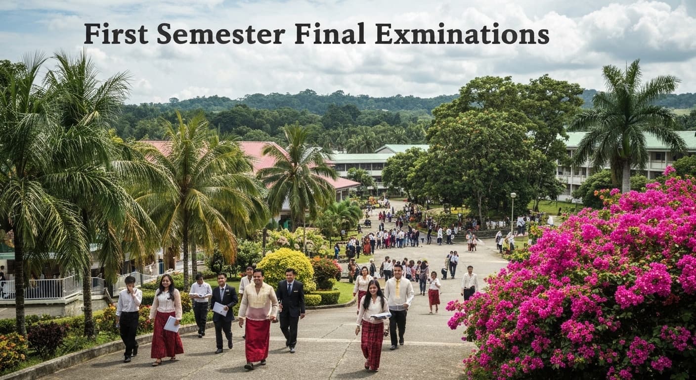 Abschlussprüfungen des ersten Semesters — Exams